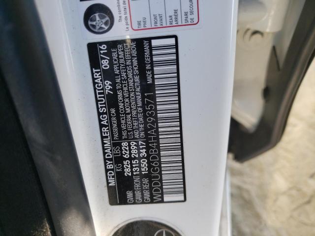 2017 MERCEDES-BENZ S 550E WDDUG6DB4HA293571