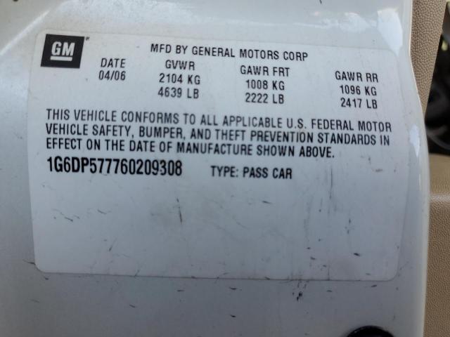 1G6DP577760209308 Cadillac Cts Hi Feature V6