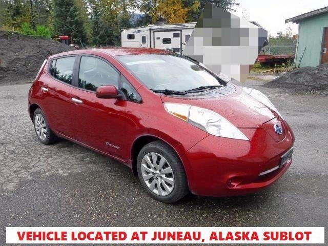 Salvage cars for sale from Copart Anchorage, AK: 2015 Nissan Leaf S