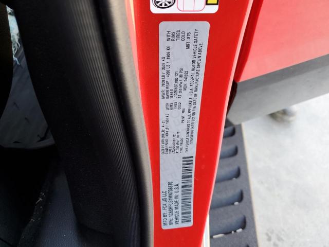 2021 RAM 1500 TRX 1C6SRFU91MN738870