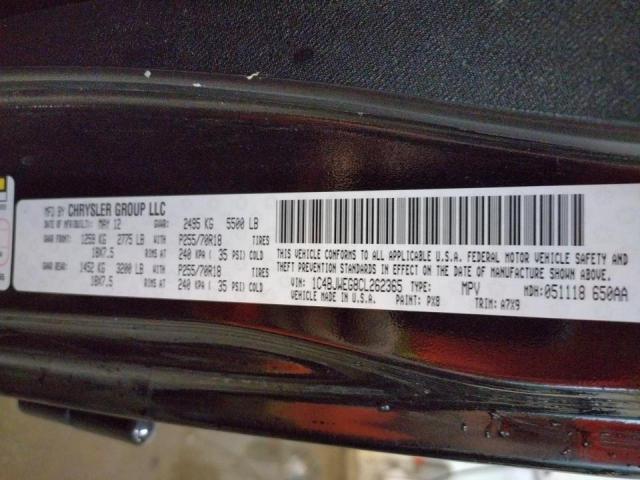 1C4BJWEG8CL262365 Jeep Wrangler Unlimited Sahara