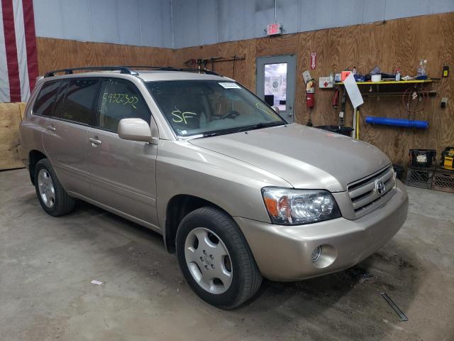 Salvage cars for sale from Copart Kincheloe, MI: 2007 Toyota Highlander