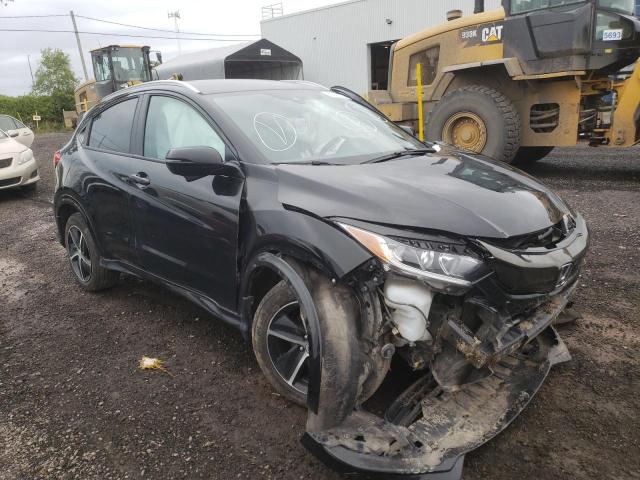 Salvage cars for sale from Copart Montreal Est, QC: 2019 Honda HR-V Sport