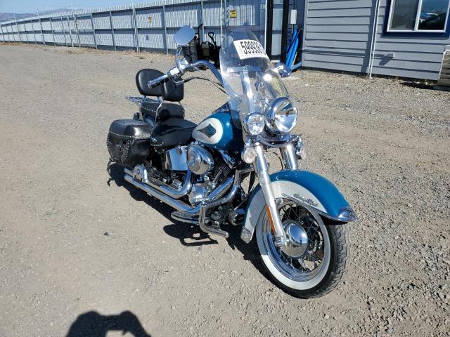 Salvage motorcycles for sale at Helena, MT auction: 2001 Harley-Davidson Flstci