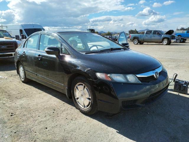 Salvage cars for sale from Copart San Martin, CA: 2009 Honda Civic Hybrid