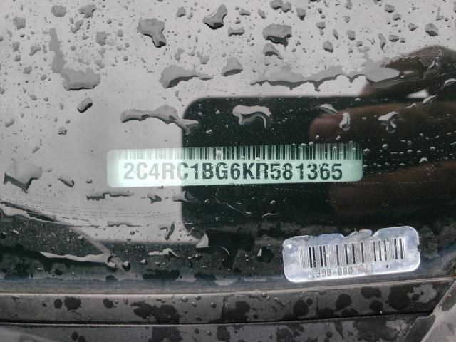 2019 CHRYSLER PACIFICA T - 2C4RC1BG6KR581365