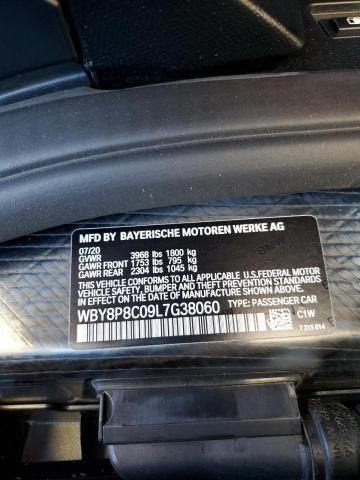 2020 BMW I3 S REX WBY8P8C09L7G38060