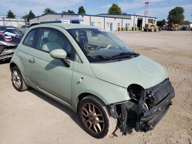 Salvage cars for sale from Copart Finksburg, MD: 2013 Fiat 500 POP