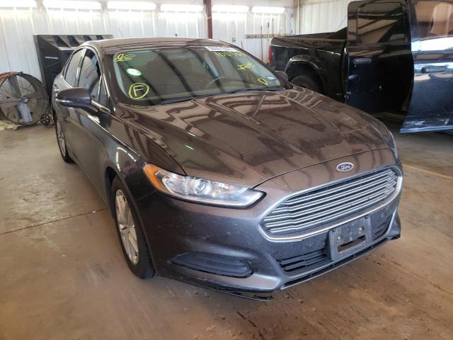 Salvage cars for sale from Copart Longview, TX: 2016 Ford Fusion SE