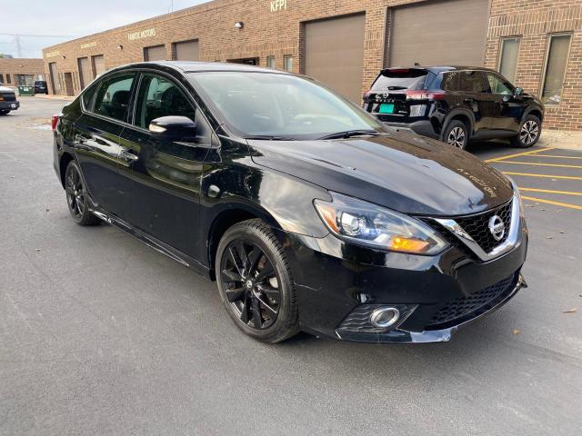 Salvage cars for sale from Copart Wheeling, IL: 2017 Nissan Sentra SR