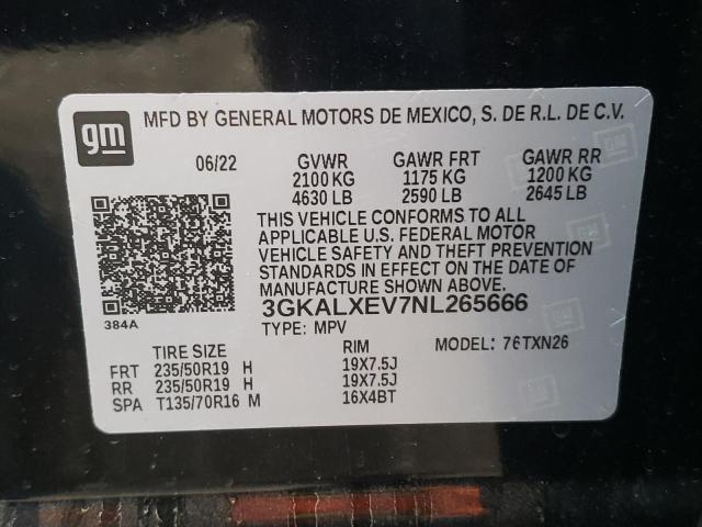 2022 GMC TERRAIN DE - 3GKALXEV7NL265666