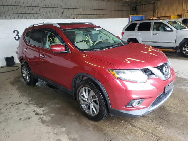 Salvage cars for sale from Copart Candia, NH: 2015 Nissan Rogue S