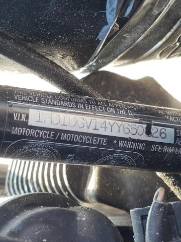2000 HARLEY-DAVIDSON ELECT GLID 1HD1DGV14YY650626