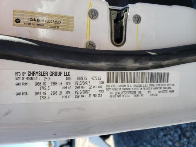 1C4NJRFB7ED762533 Jeep Patriot Latitude