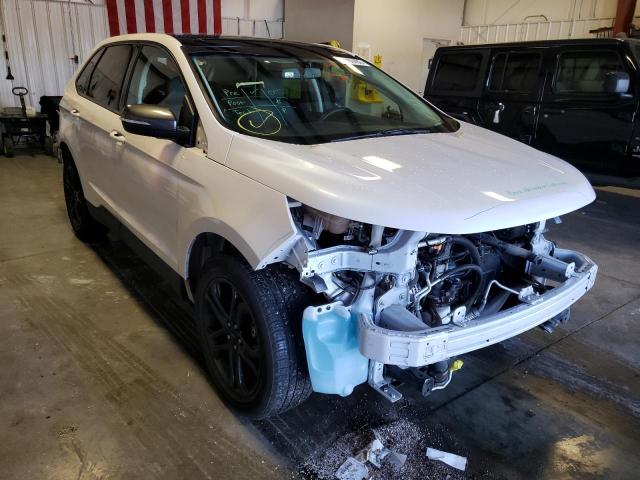 Salvage cars for sale from Copart Billings, MT: 2018 Ford Edge SEL