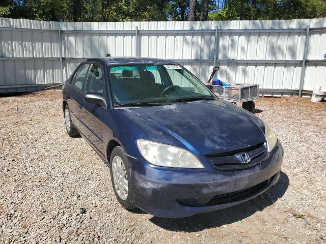Salvage cars for sale from Copart Knightdale, NC: 2005 Honda Civic LX