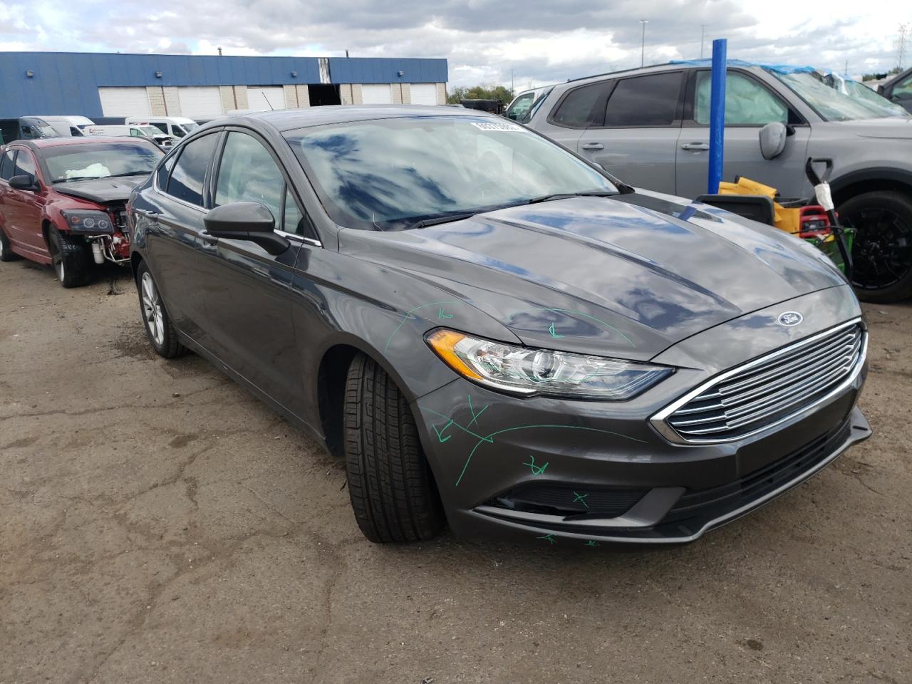 3FA6P0HD8HR129375 FORD FUSION 2017