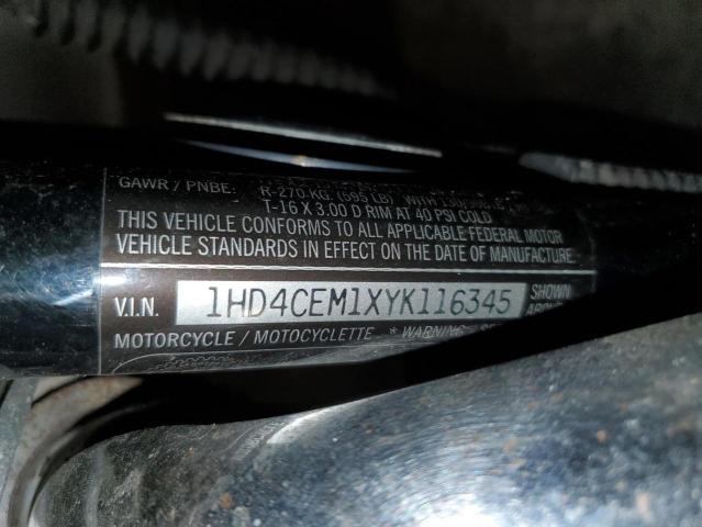 2000 HARLEY-DAVIDSON XL883 HUGG 1HD4CEM1XYK116345