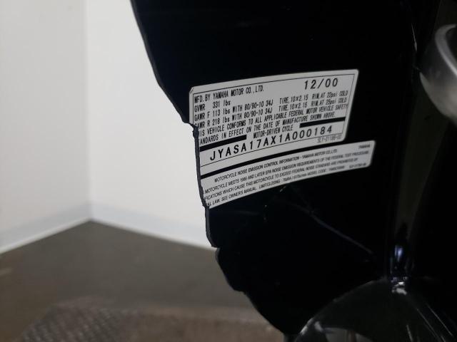 2001 YAMAHA YJ50 JYASA17AX1A000184