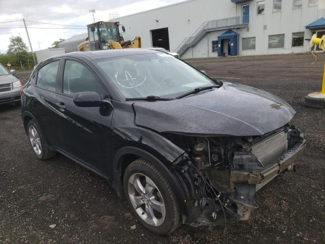 Salvage cars for sale from Copart Montreal Est, QC: 2018 Honda HR-V LX