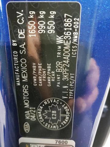 2021 KIA FORTE FE - 3KPF24AD0ME361867