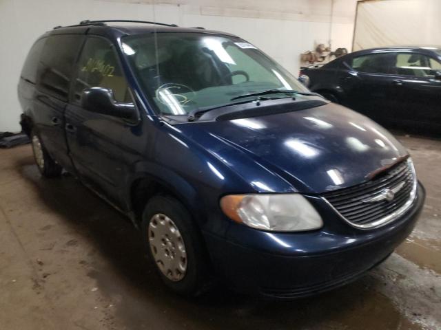 Salvage cars for sale from Copart Davison, MI: 2003 Chrysler Town & Country