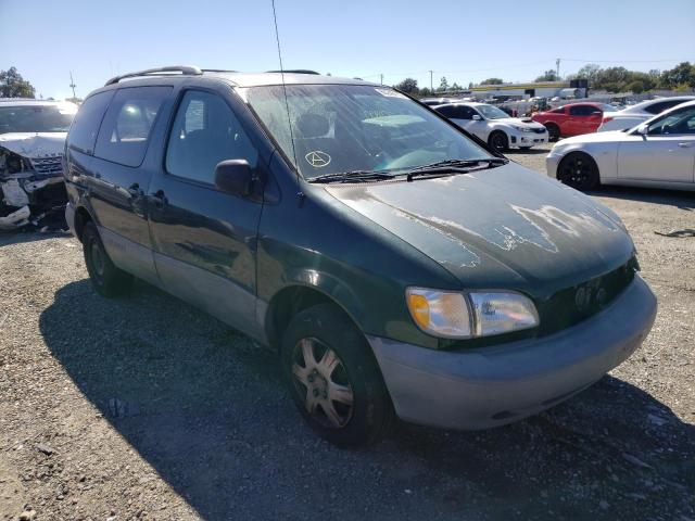 Salvage cars for sale from Copart Antelope, CA: 2000 Toyota Sienna LE