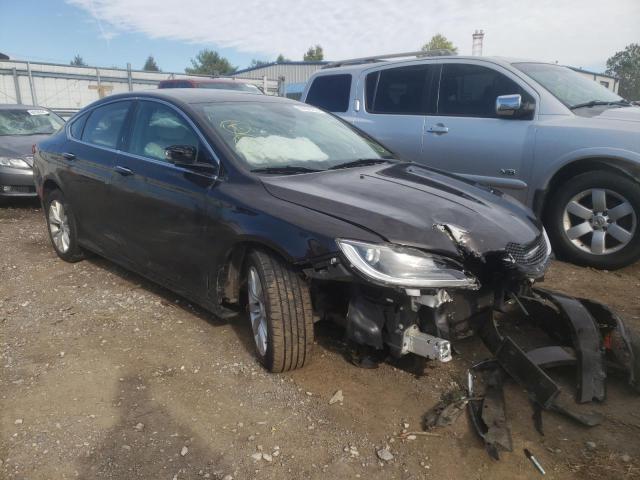 Salvage cars for sale from Copart Finksburg, MD: 2015 Chrysler 200 C