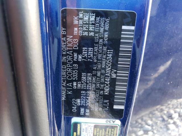 2022 KIA EV6 GT LIN KNDC44LAXN5053411
