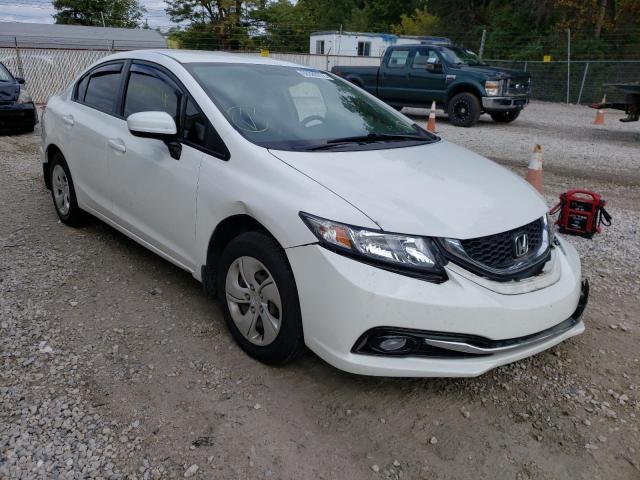 Salvage cars for sale from Copart Northfield, OH: 2015 Honda Civic LX