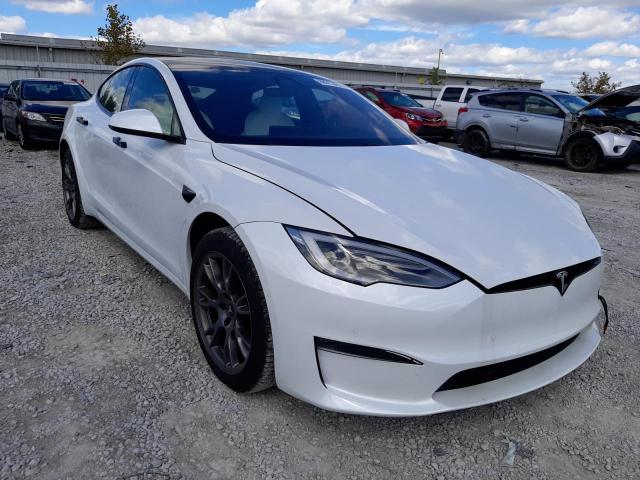 Salvage cars for sale from Copart Walton, KY: 2022 Tesla Model S