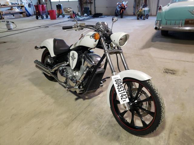 Salvage motorcycles for sale at Chambersburg, PA auction: 2010 Honda VT1300 CX