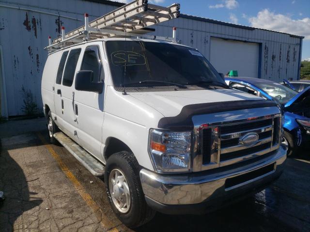 Salvage cars for sale from Copart Chicago Heights, IL: 2014 Ford Econoline