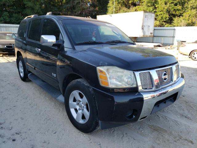 Salvage cars for sale from Copart Midway, FL: 2006 Nissan Armada SE