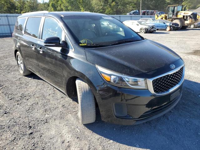 Salvage cars for sale from Copart York Haven, PA: 2016 KIA Sedona LX