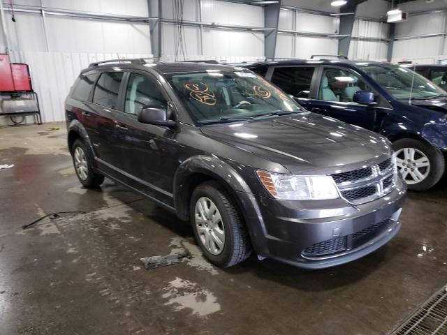 Salvage cars for sale from Copart Ham Lake, MN: 2016 Dodge Journey SE