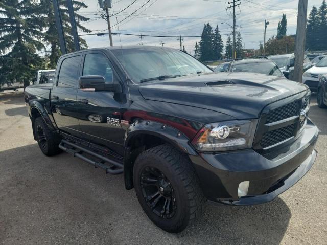 Salvage cars for sale from Copart Rocky View County, AB: 2016 Dodge RAM 1500 Sport