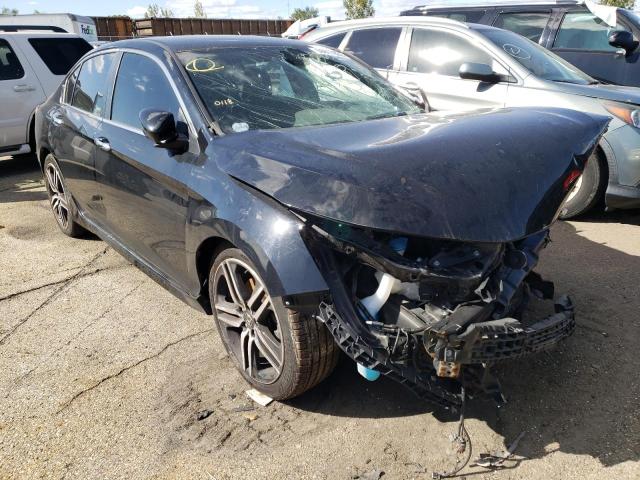 Salvage cars for sale from Copart Moraine, OH: 2016 Honda Accord Sport