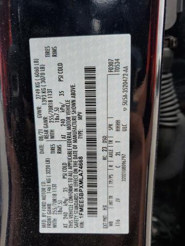 2021 FORD BRONCO BAS 1FMEE5BPXMLA74668