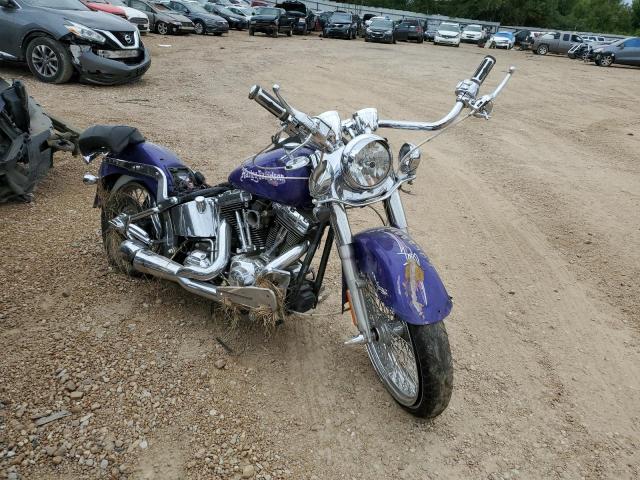 Salvage motorcycles for sale at Bridgeton, MO auction: 2013 Harley-Davidson Flstn Softail Deluxe
