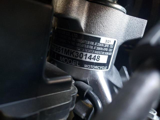 2021 HONDA GL1800 D JH2SC7951MK301448