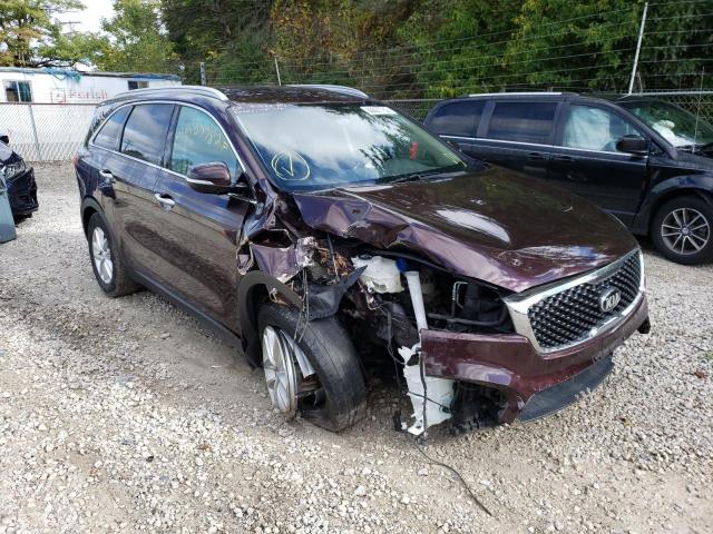 Salvage cars for sale from Copart Northfield, OH: 2016 KIA Sorento LX