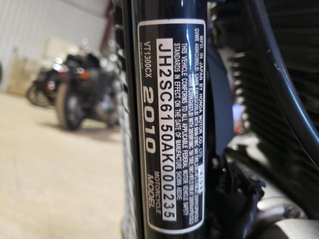 2010 HONDA VT1300 CX JH2SC6150AK000235