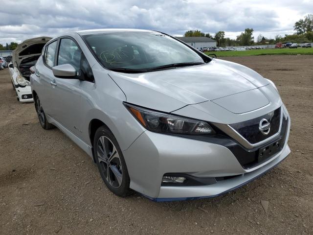 Salvage cars for sale from Copart Columbia Station, OH: 2019 Nissan Leaf S PLU