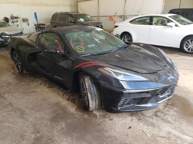 Salvage cars for sale from Copart Davison, MI: 2021 Chevrolet Corvette S