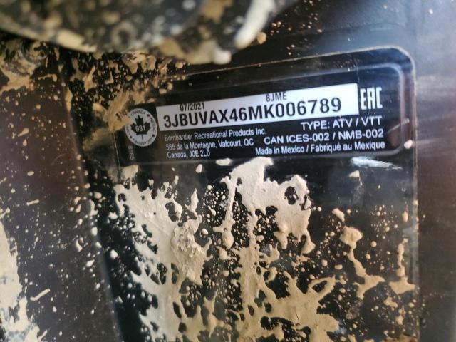 2021 CAN-AM DEFENDER L - 3JBUVAX46MK006789