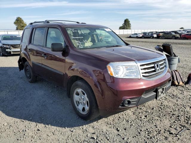 Salvage cars for sale from Copart Airway Heights, WA: 2014 Honda Pilot LX