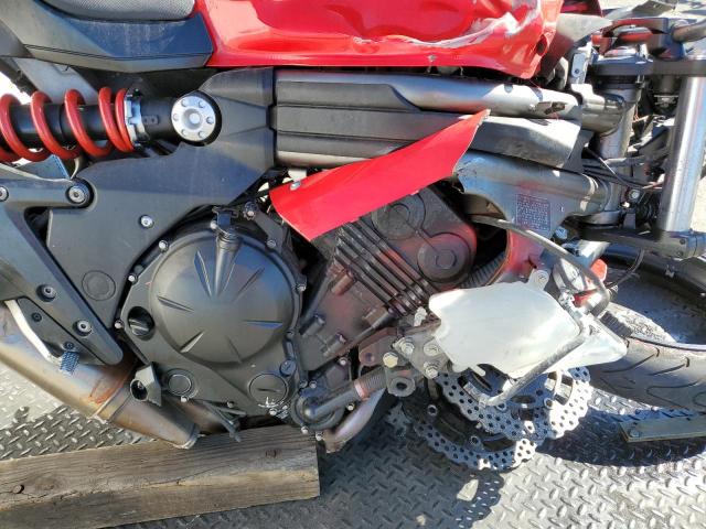 undisplay KAWASAKI EX650 EC 2012 Красный