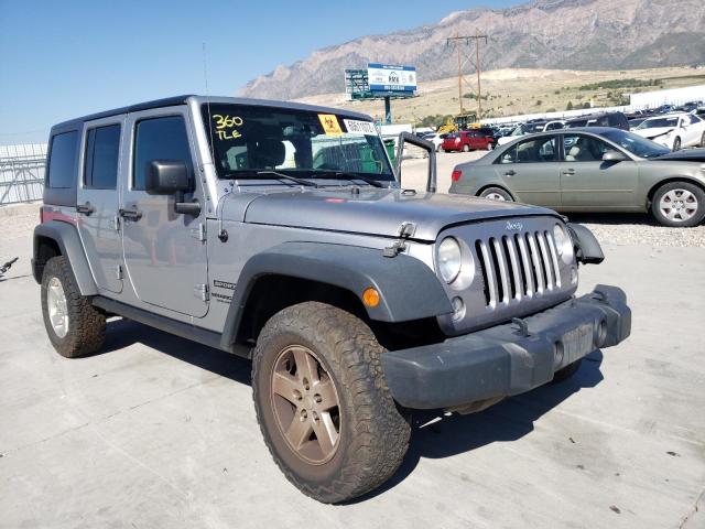 Salvage cars for sale from Copart Farr West, UT: 2014 Jeep Wrangler U