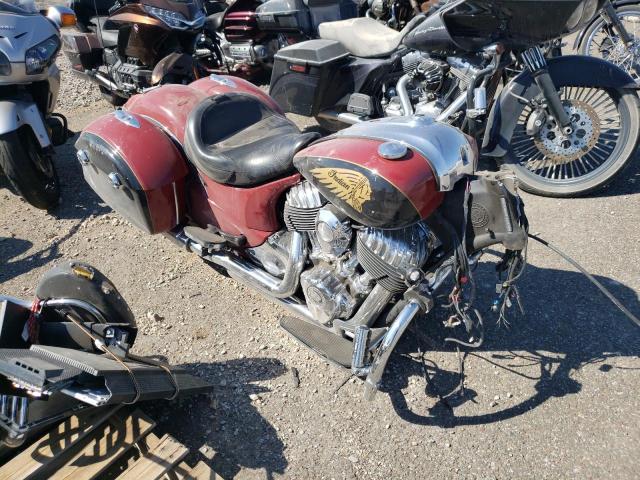 Salvage cars for sale from Copart Oklahoma City, OK: 2015 Indian Motorcycle Co. Chieftain